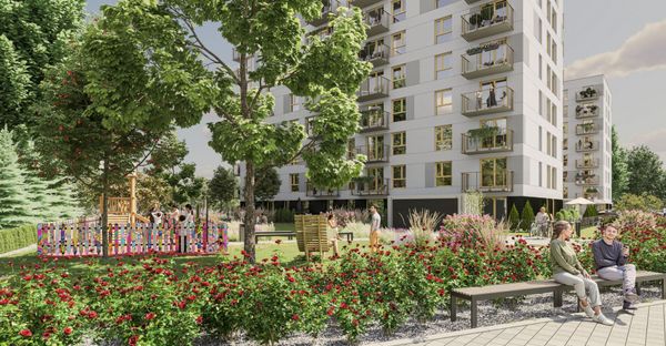 Rzut Mista Kraków - Mieszkanie na sprzedaż, Kraków, Mistrzejowice, 673632  PLN