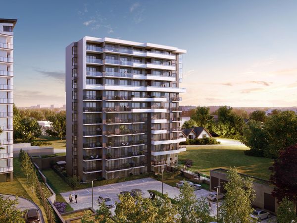 Rzut Osiedle przy Malborskiej - Mieszkanie na sprzedaż, Kraków, Podgórze Duchackie, 817252  PLN