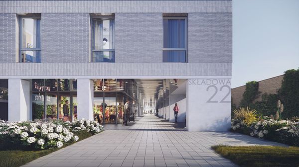 Rzut Apartamenty Składowa - Mieszkanie na sprzedaż, Kraków, Krowodrza, 1050535  PLN