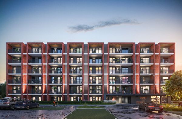 Rzut Craft Zabłocie - Komercyjne lokal na sprzedaż, Kraków, Podgórze