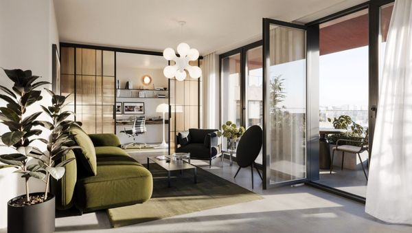 Rzut Awangarda Mogilska - Mieszkanie na sprzedaż, Kraków, Prądnik Czerwony