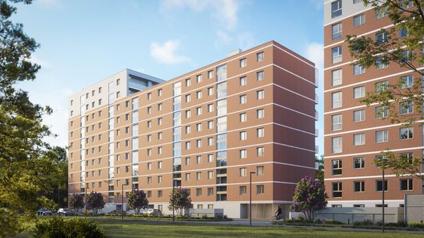 Rzut Port Popowice - Mieszkanie na sprzedaż, Wrocław, Fabryczna