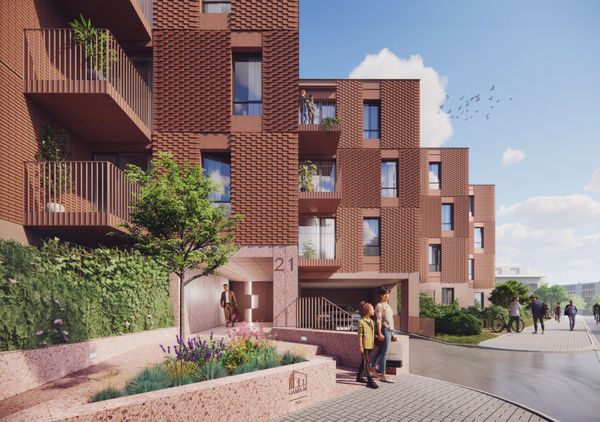 Rzut TERTIO Zapolskiej  - Mieszkanie na sprzedaż, Kraków, Bronowice, 579097  PLN