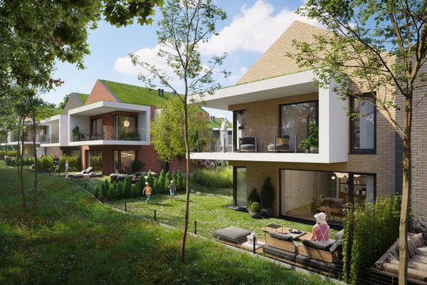 Rzut River Park - Mieszkanie na sprzedaż, Kraków, Bronowice