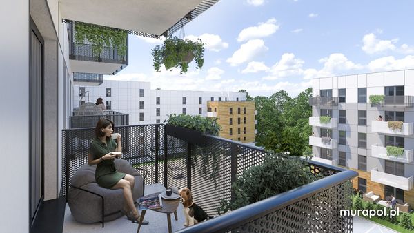 Rzut Murapol Apartamenty na Wzgórzu - Mieszkanie na sprzedaż, Sosnowiec, Klimontów, 317048  PLN