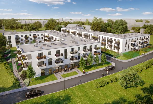 Rzut Osiedle Zielna - Mieszkanie na sprzedaż, Wrocław, Psie Pole, 831561  PLN