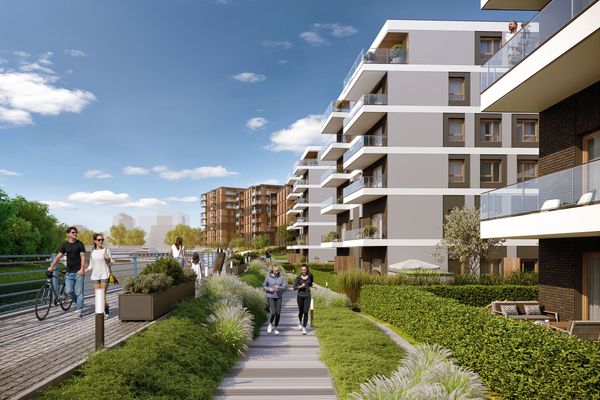 Rzut Apartamenty Nad Rzeką - Mieszkanie na sprzedaż, Wrocław, Stare Miasto, 1228084  PLN