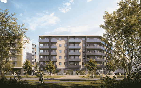 Rzut Nowe Promenady - Mieszkanie na sprzedaż, Wrocław, Psie Pole, 906013  PLN