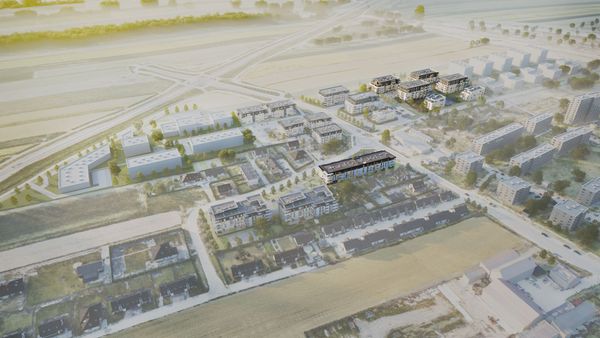 Rzut Nowy Sikornik - Mieszkanie na sprzedaż, Gliwice, Sikornik, 332810  PLN