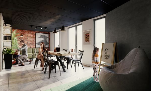 Rzut Autonomia Praska - Mieszkanie na sprzedaż, Warszawa, Praga-Północ, 859210  PLN