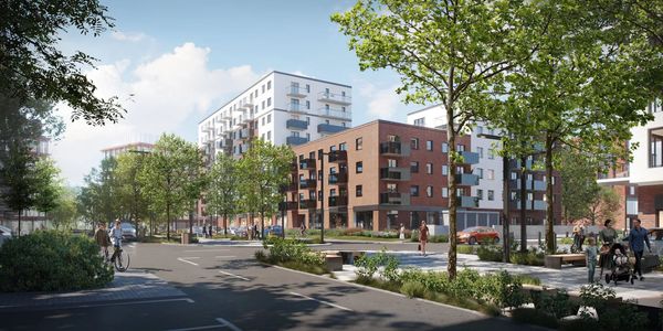 Rzut Port Popowice - Mieszkanie na sprzedaż, Wrocław, Fabryczna