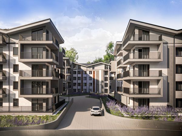 Rzut Botanic Park - Mieszkanie na sprzedaż, Łódź, Polesie, 892180  PLN