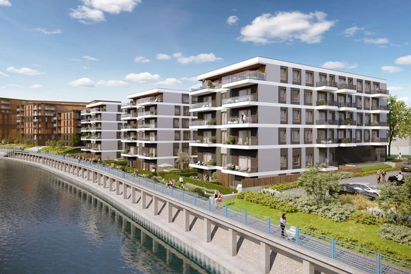 Rzut Apartamenty Nad Rzeką - Mieszkanie na sprzedaż, Wrocław, Stare Miasto, 1225460  PLN