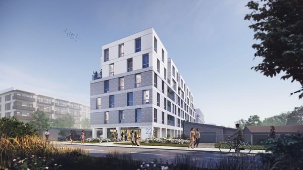 Rzut Apartamenty Składowa - Mieszkanie na sprzedaż, Kraków, Krowodrza, 796661  PLN