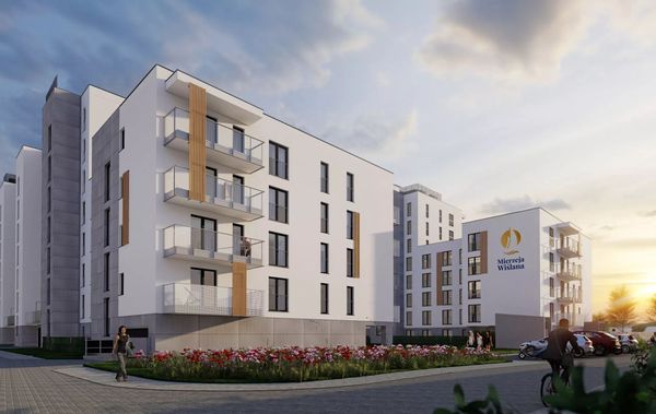 Rzut Mierzeja Wiślana etap III - Mieszkanie na sprzedaż, Kraków, Podgórze