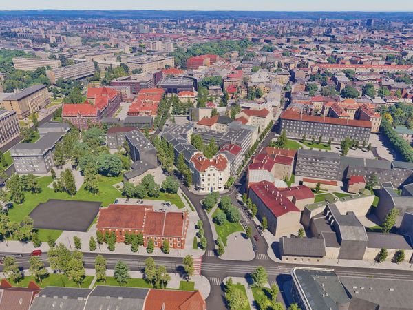 Rzut Wenecja 1 - Mieszkanie na sprzedaż, Kraków, Stare Miasto