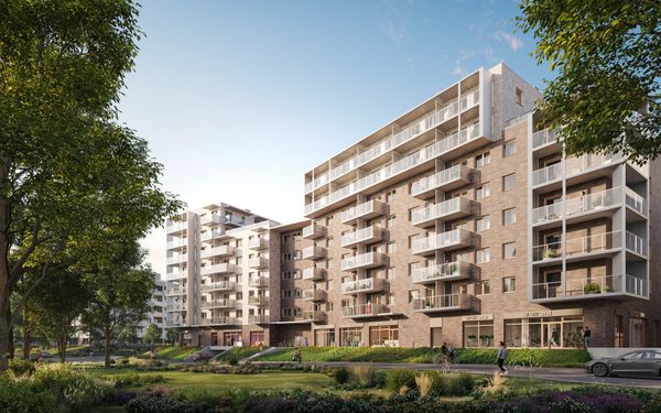 Rzut Nowe Promenady II - Mieszkanie na sprzedaż, Wrocław, Psie Pole, 1179135  PLN