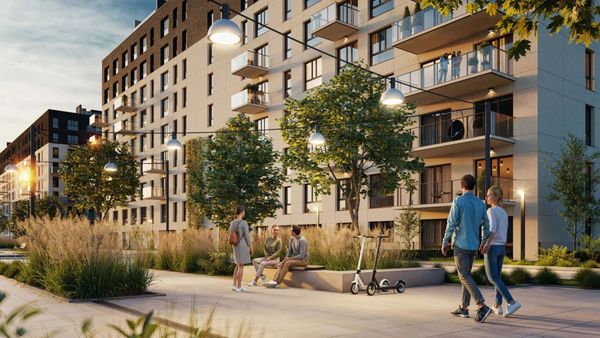 Rzut CITYFLOW - Mieszkanie na sprzedaż, Warszawa, Wola