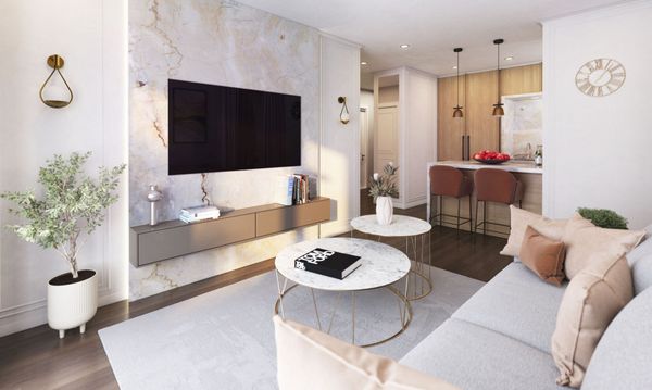 Rzut Atrium - Mieszkanie na sprzedaż, Łódź, Polesie