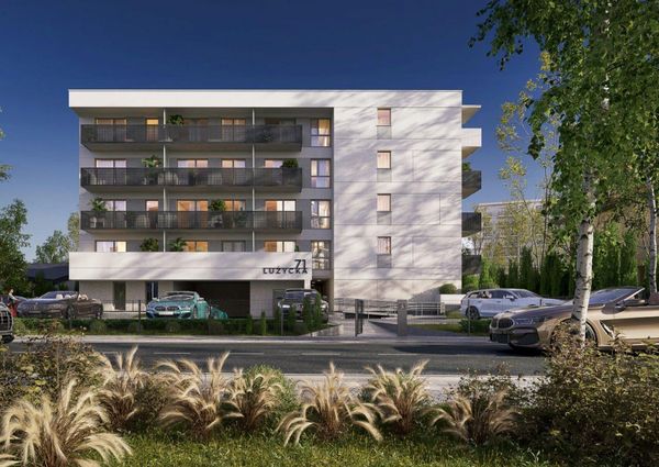 Rzut Łużycka 71 - Mieszkanie na sprzedaż, Kraków, Podgórze, 488600  PLN