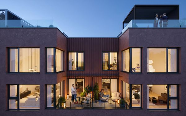 Rzut QUADRA - Mieszkanie na sprzedaż, Kraków, Prądnik Biały, 819075  PLN