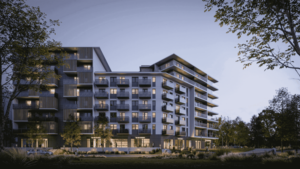 Rzut Nowe Promenady - Mieszkanie na sprzedaż, Wrocław, Psie Pole, 459000  PLN