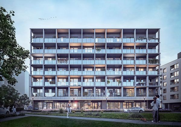 Rzut Apartamenty Rudnickiego - Mieszkanie na sprzedaż, Warszawa, Bielany, 715026  PLN