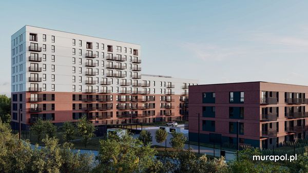 Rzut Murapol Corfa - Mieszkanie na sprzedaż, Katowice, Wełnowiec-Józefowiec, 437088  PLN