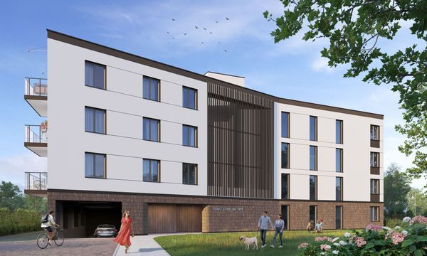 Rzut Zielony Trakt - Mieszkanie na sprzedaż, Warszawa, Wawer, 715915  PLN