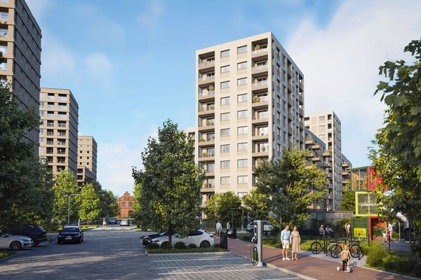 Rzut Apartamenty Krakowska - Mieszkanie na sprzedaż, Wrocław, Krzyki