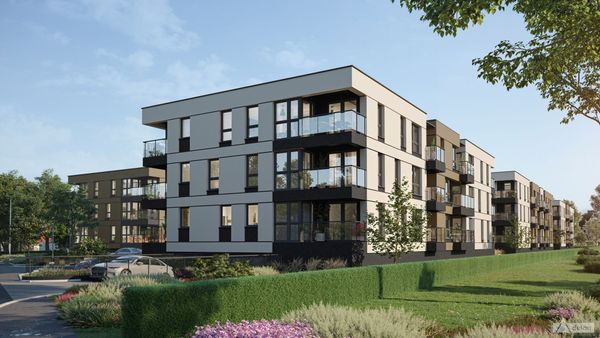 Rzut Podgórki Tynieckie - Mieszkanie na sprzedaż, Kraków, Dębniki