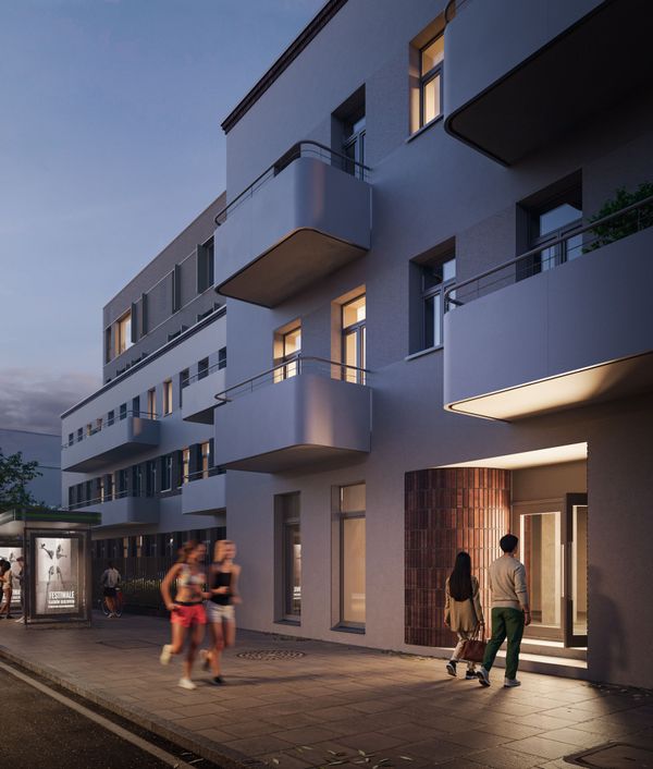 Rzut Niedziałkowskiego Park - Mieszkanie na sprzedaż, Poznań, Wilda, 616600  PLN