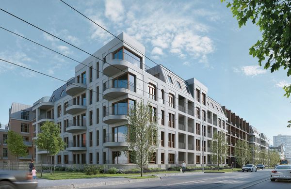 Rzut Zajezdnia - Mieszkanie na sprzedaż, Poznań, Jeżyce