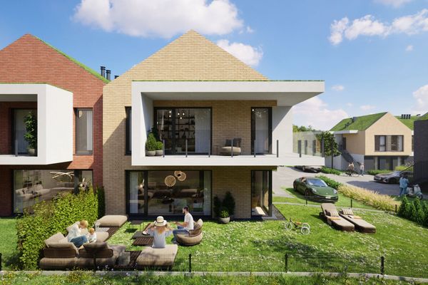 Rzut River Park - Mieszkanie na sprzedaż, Kraków, Bronowice