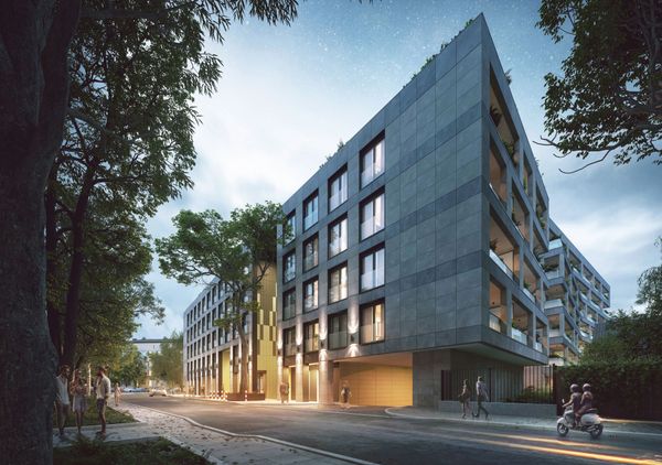 Rzut Cieszyńska 9 - Mieszkanie na sprzedaż, Kraków, Krowodrza, 901943  PLN