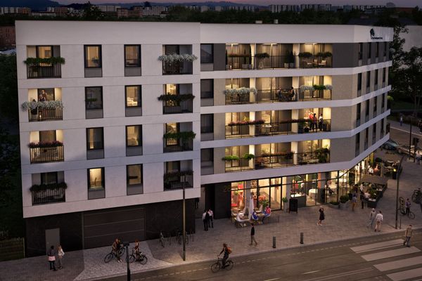 Rzut Rezydencja Śródmiejska - Komercyjne lokal na sprzedaż, Łódź, 1040699  PLN