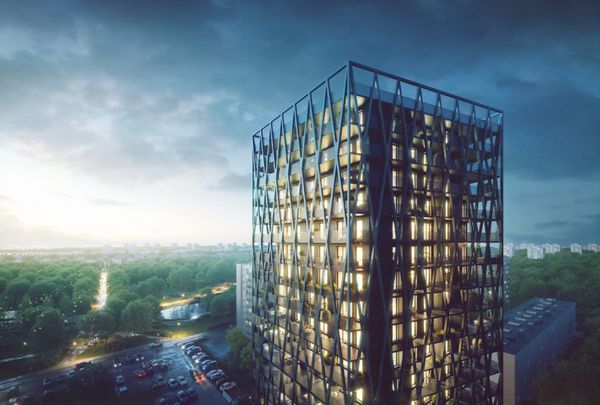 Rzut Cosmo - Mieszkanie na sprzedaż, Chorzów, Centrum, 448000  PLN