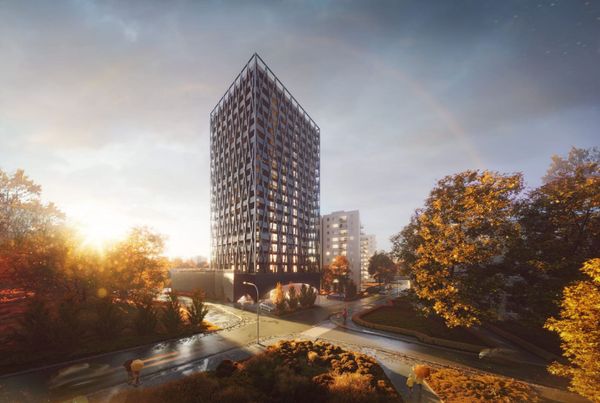 Rzut Cosmo - Mieszkanie na sprzedaż, Chorzów, Centrum, 433000  PLN