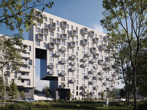 Rzut Nowe Żerniki to KOSMOS - Mieszkanie na sprzedaż, Wrocław, Fabryczna, 505980  PLN