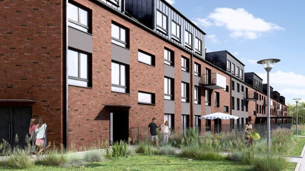 Rzut 2M Apartments - Mieszkanie na sprzedaż, Wrocław, Fabryczna