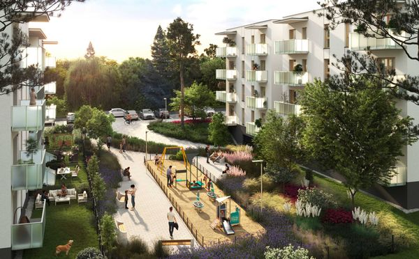 Rzut Na Skarpie - Mieszkanie na sprzedaż, Łódź