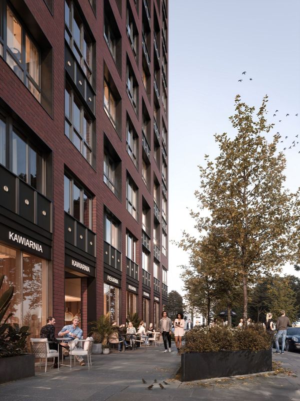 Rzut Awangarda Mogilska - Mieszkanie na sprzedaż, Kraków, Prądnik Czerwony