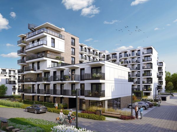 Rzut Apartamenty Park Matecznego - Mieszkanie na sprzedaż, Kraków, Podgórze, 641990  PLN