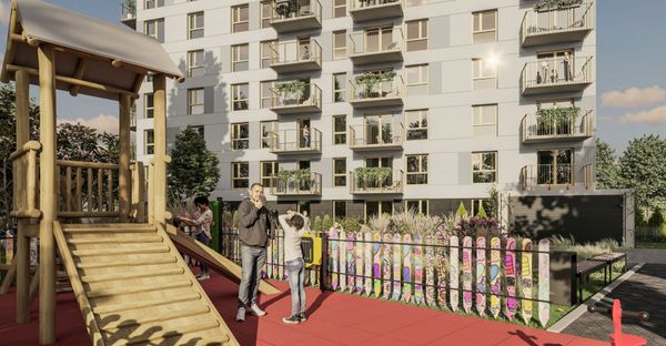 Rzut Mista Kraków - Mieszkanie na sprzedaż, Kraków, Mistrzejowice, 726294  PLN