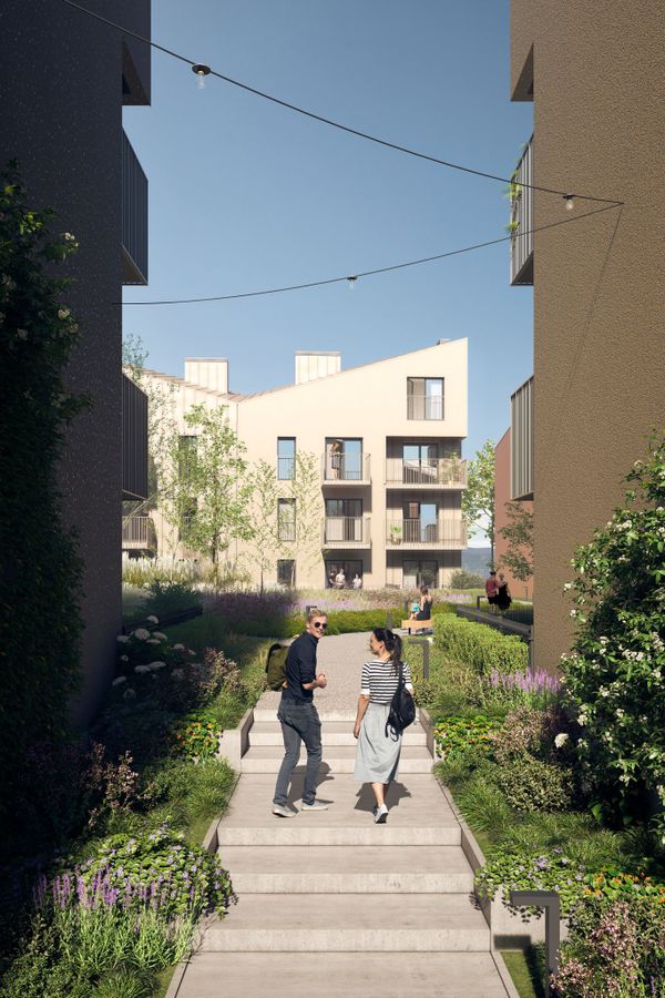 Rzut Sarnie Osiedle - Mieszkanie na sprzedaż, Bielsko-Biała, Os. Sarni Stok