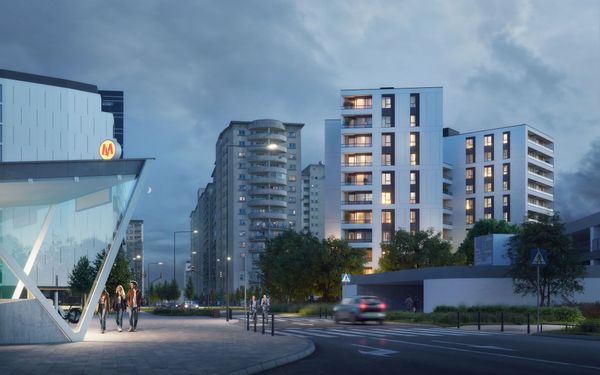 Rzut Bukowińska Mokotów - Mieszkanie na sprzedaż, Warszawa, Mokotów, 813000  PLN