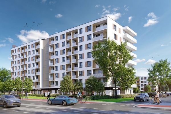 Rzut Hubska 100 - Mieszkanie na sprzedaż, Wrocław, Krzyki, 696312  PLN