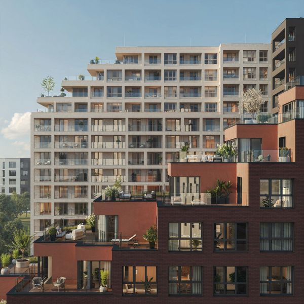 Rzut Awangarda Mogilska - Mieszkanie na sprzedaż, Kraków, Prądnik Czerwony