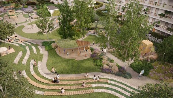 Rzut Osiedle Synteza - Mieszkanie na sprzedaż, Gdańsk, Piecki-Migowo, 768264  PLN