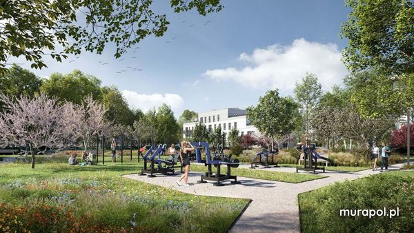 Rzut Murapol GreenCity - Mieszkanie na sprzedaż, Kraków, Bieżanów-Prokocim, 566691  PLN